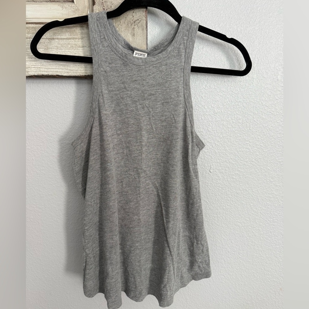 PINK Victoria's Secret Heather Gray Tank Top